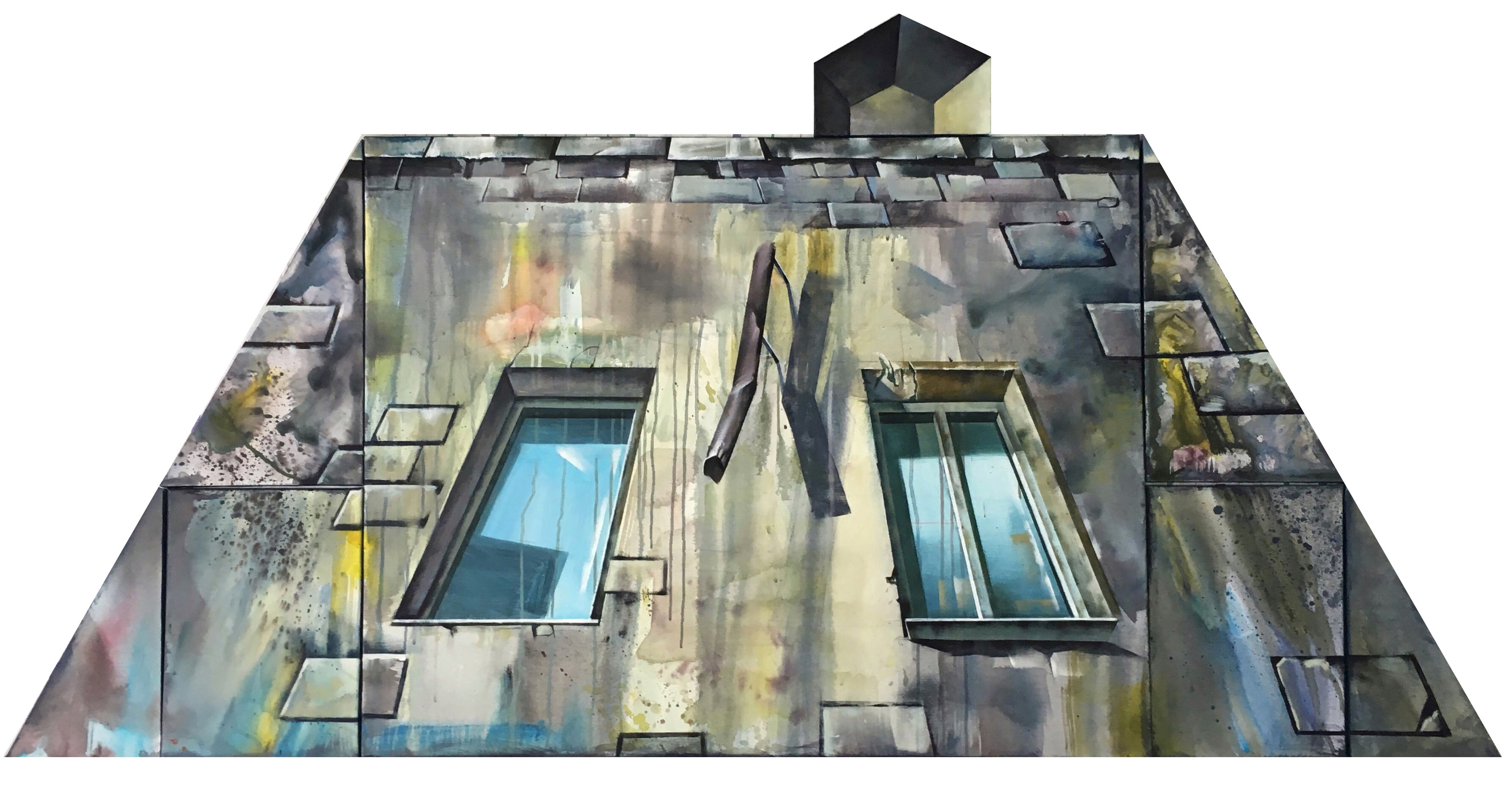 Дом в перспективе - 1, Динара Хёртнагль, Купить картину Акрил