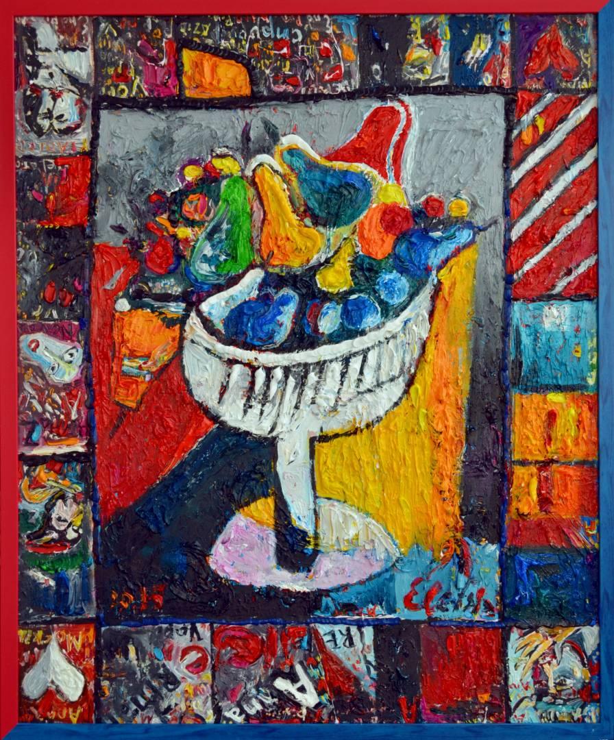 Натюрморт с грушами  - 1, Андрей Елецкий , Купить картину Масло