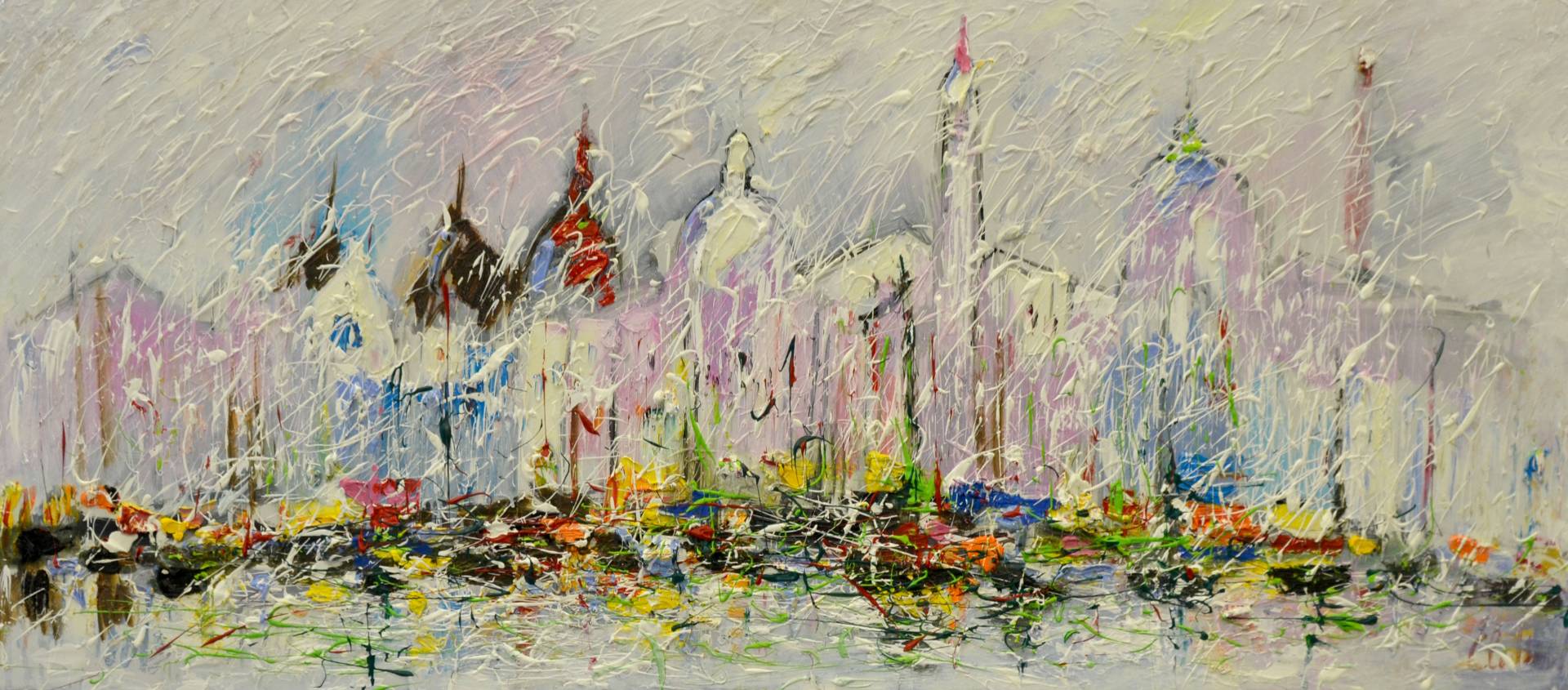 Белая Венеция  - 1, Андрей Елецкий , Купить картину Масло