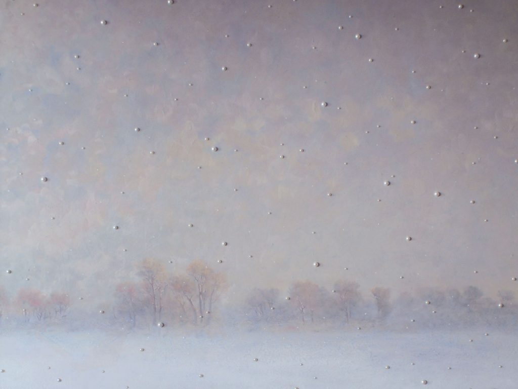 Жемчужный снег - 1, Дамир Кривенко, Купить картину Масло