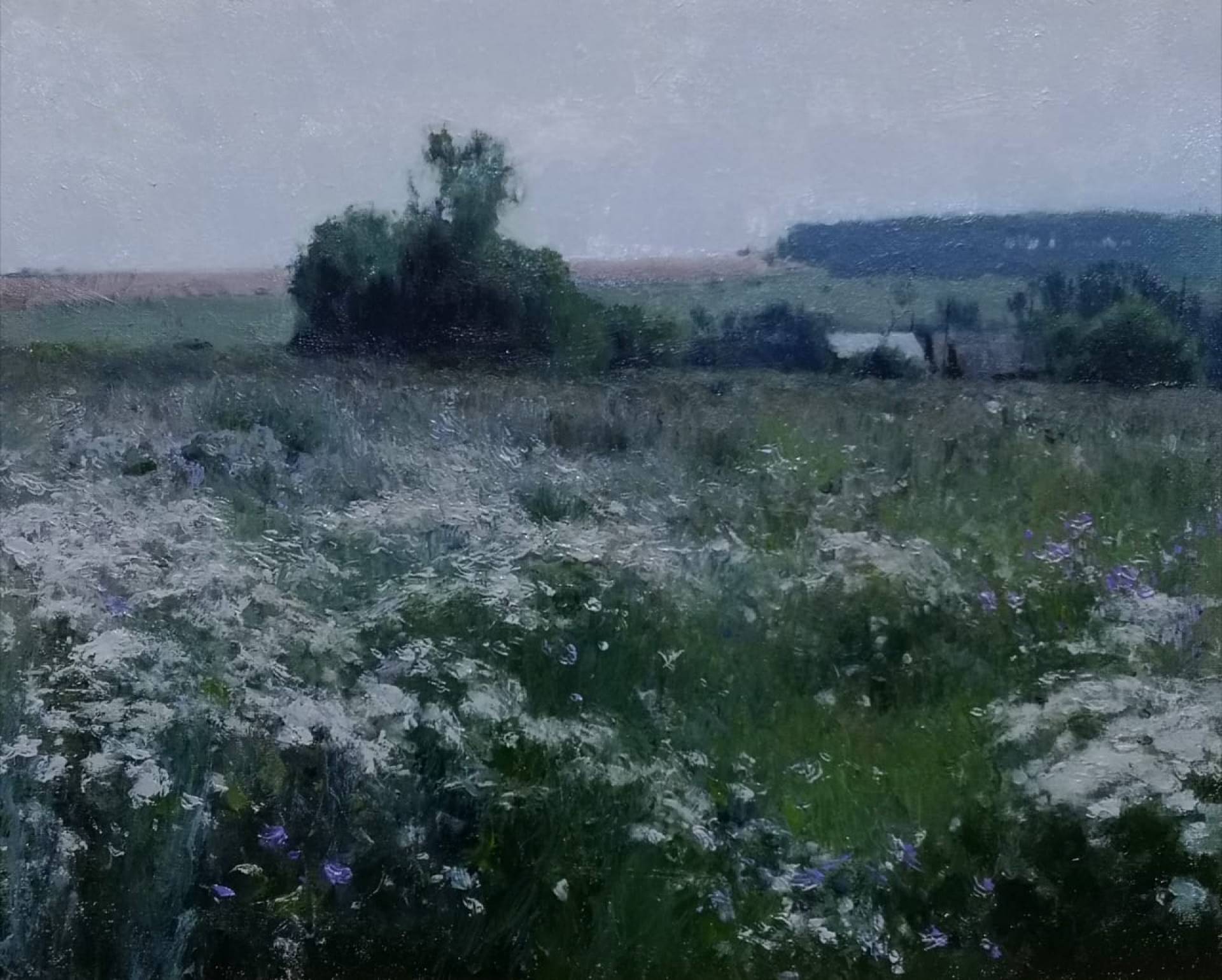 В деревне летом , Владимир Кириллов , Купить картину Масло