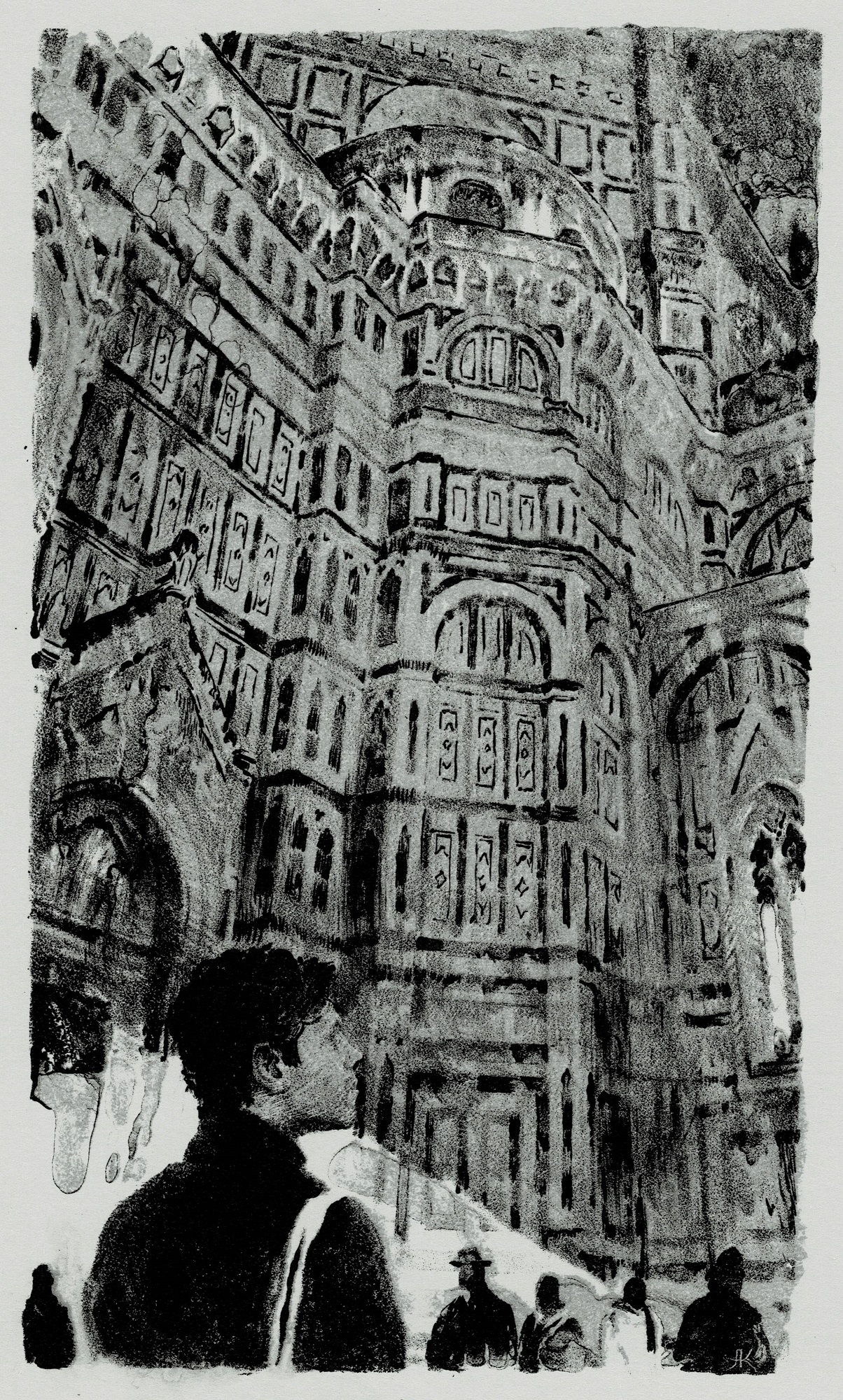 Флоренция. Свет Санта-Мария-дель-Фьоре - 1, Ксения Аврамова, Купить картину Литография